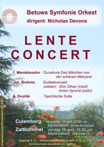 Lente Concert - Betuws Symfonie Orkest