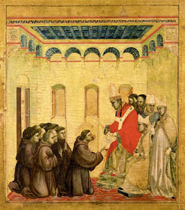 Fresco door Giotto di Bondone