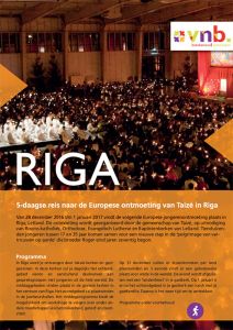 Korting voor deelnemers jongerenontmoeting Riga
