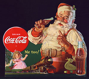 Een Coca Cola malloot of het Kerstkind?