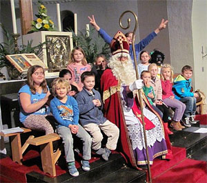 Sint en Piet op bezoek bij Martinus Kids Velddriel