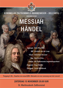KZM - Belcanto zingt Messiah van Händel