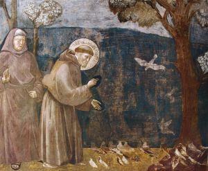 Franciscus en de vogels